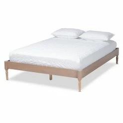 Baxton Studio Colette Bed Frame Antique Oak 13 Baxton Studio Colette Bed Frame Antique Oak -Baxton Studio Sales unnamed file 1609