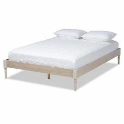 Baxton Studio Colette Bed Frame Antique Oak 15 Baxton Studio Colette Bed Frame Antique Oak -Baxton Studio Sales unnamed file 1611