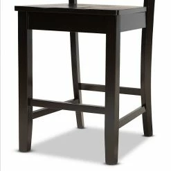 Baxton Studio Gervais Counter Stool 2-piece Set Dark Brown -Baxton Studio Sales unnamed file 1687