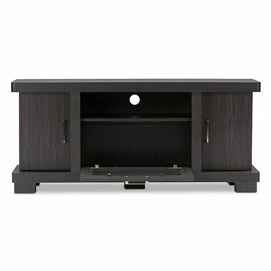Baxton Studio Viveka Traditional TV Stand 1 Baxton Studio Viveka Traditional TV Stand