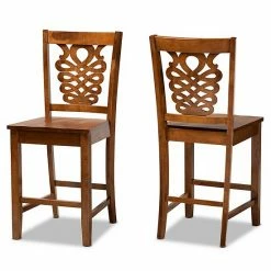 Baxton Studio Gervais Counter Stool 2-piece Set Walnut Brown 14 Baxton Studio Gervais Counter Stool 2-piece Set Walnut Brown -Baxton Studio Sales unnamed file 1712