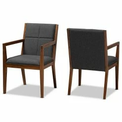 Baxton Studio Theresa Chair Dark Brown Walnut -Baxton Studio Sales unnamed file 1743