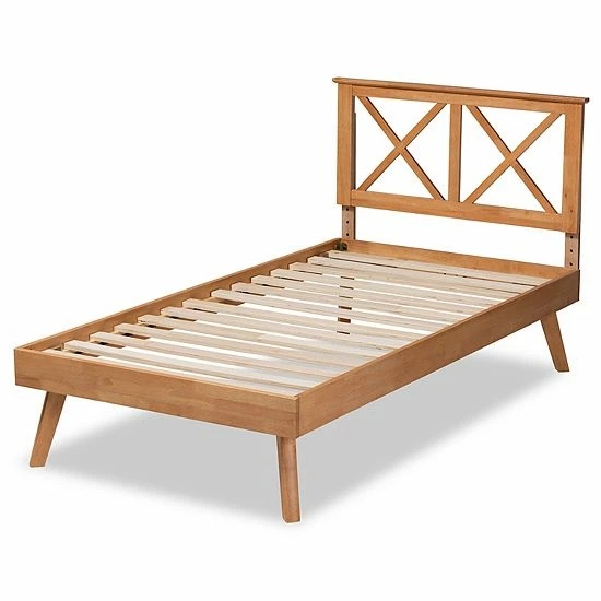 Baxton Studio Galvin Platform Bed 1 Baxton Studio Galvin Platform Bed