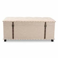 Baxton Studio Kyra Tufted Latch Storage Ottoman Grey -Baxton Studio Sales unnamed file 1754