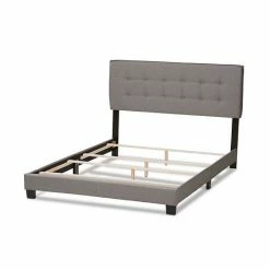 Baxton Studio Audrey Bed Frame Gray -Baxton Studio Sales unnamed file 1762