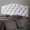 Baxton Studio Myra Faux-Leather Upholstered Queen Headboard Black
