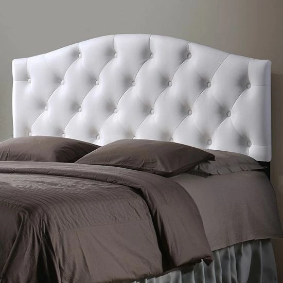 Baxton Studio Myra Faux-Leather Upholstered Queen Headboard Black 1 Baxton Studio Myra Faux-Leather Upholstered Queen Headboard Black