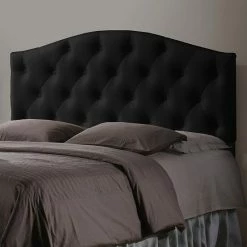 Baxton Studio Myra Faux-Leather Upholstered Queen Headboard Black 7 Baxton Studio Myra Faux-Leather Upholstered Queen Headboard Black -Baxton Studio Sales unnamed file 1790