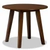 Baxton Studio Ela Dining Table Walnut