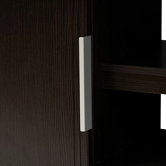 Baxton Studio Marley Espresso TV Stand 4 Baxton Studio Marley Espresso TV Stand - Image 4