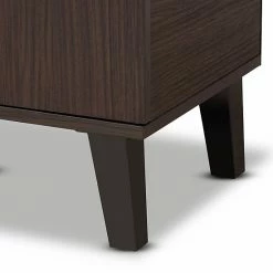 Baxton Studio Idina 1-Door Shoe Cabinet Walnut Gray Dark Brown -Baxton Studio Sales unnamed file 1845