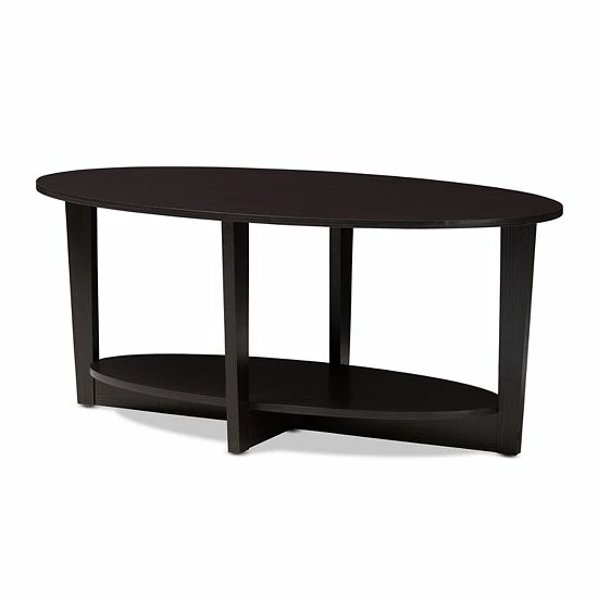 Baxton Studio Jacintha Espresso Coffee Table 1 Baxton Studio Jacintha Espresso Coffee Table