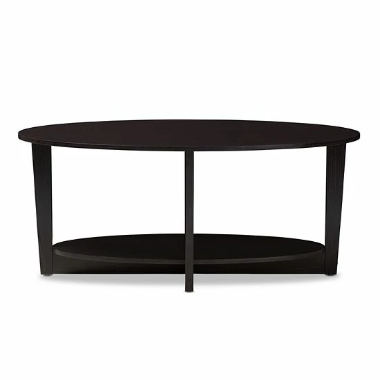 Baxton Studio Jacintha Espresso Coffee Table 3 Baxton Studio Jacintha Espresso Coffee Table - Image 3