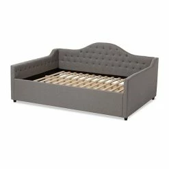 Baxton Studio Eliza Daybed Beige Khaki