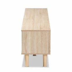 Baxton Studio Clapton TV Stand Gray Oak Brown -Baxton Studio Sales unnamed file 1901