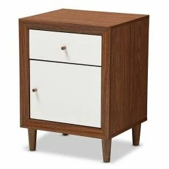Baxton Studio Harlow Mid-Century Modern Scandinavian Nightstand 2 Baxton Studio Harlow Mid-Century Modern Scandinavian Nightstand -Baxton Studio Sales unnamed file 1925