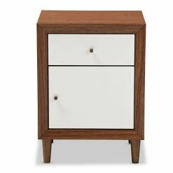 Baxton Studio Harlow Mid-Century Modern Scandinavian Nightstand 3 Baxton Studio Harlow Mid-Century Modern Scandinavian Nightstand -Baxton Studio Sales unnamed file 1926