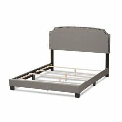 Baxton Studio Braxton Studio Odette Bed Frame Gray -Baxton Studio Sales unnamed file 193
