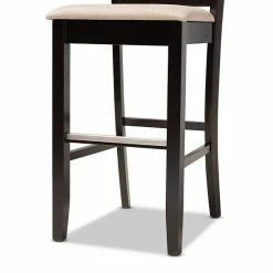 Baxton Studio Carson Bar Stool 2-piece Set Gray Walnut -Baxton Studio Sales unnamed file 1978