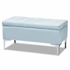 Baxton Studio Mabel Ottoman Gray Silver 21 Baxton Studio Mabel Ottoman Gray Silver -Baxton Studio Sales unnamed file 1992