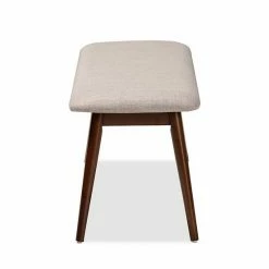 Baxton Studio Flora Light/Pastel Gray Bench -Baxton Studio Sales unnamed file 2007