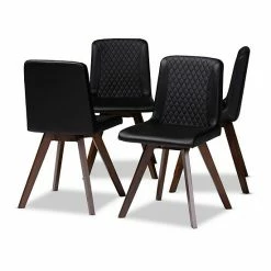 Baxton Studio Pernille Dining Chair 4-piece Set Black Walnut 14 Baxton Studio Pernille Dining Chair 4-piece Set Black Walnut -Baxton Studio Sales unnamed file 2023