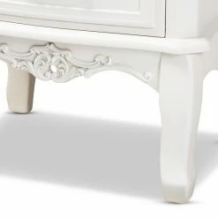 Baxton Studio Gabrielle 3-Drawer Nightstand Table 12 Baxton Studio Gabrielle 3-Drawer Nightstand Table -Baxton Studio Sales unnamed file 204