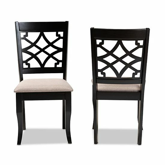 Baxton Studio Mael Dining Chair 2-piece Set 3 Baxton Studio Mael Dining Chair 2-piece Set - Image 3