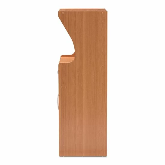 Baxton Studio Lowell Walnut Kitchen Storage Cabinet 5 Baxton Studio Lowell Walnut Kitchen Storage Cabinet - Image 5