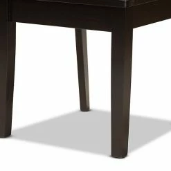 Baxton Studio Caron Dining Chair 2-piece Set Dark Brown -Baxton Studio Sales unnamed file 2096