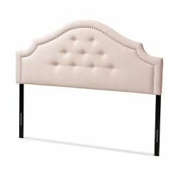 Baxton Studio Cora Twin Headboard Pink