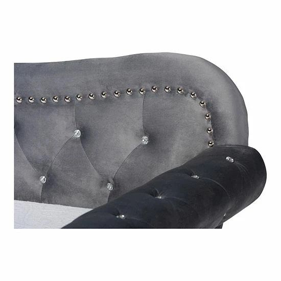 Baxton Studio Abbie Twin Daybed & Trundle Light Blue 4 Baxton Studio Abbie Twin Daybed & Trundle Light Blue - Image 4