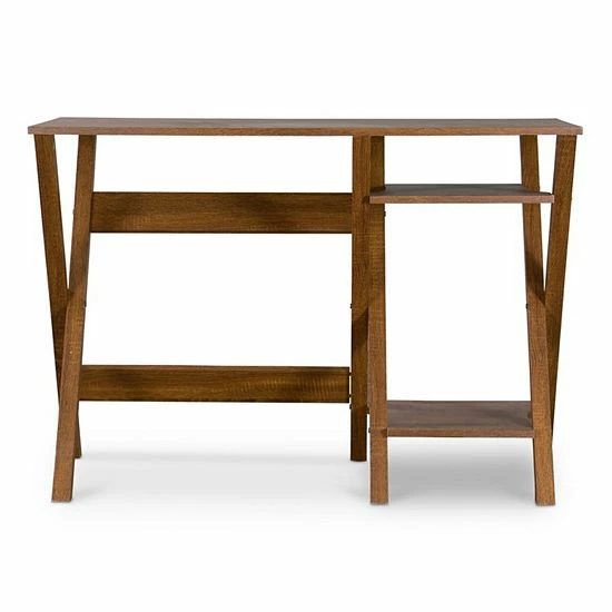 Baxton Studio Crossroads Writing Desk 2 Baxton Studio Crossroads Writing Desk - Image 2