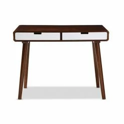 Baxton Studio Casarano Two-Tone 2-Drawer Desk -Baxton Studio Sales unnamed file 2198