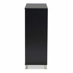 Baxton Studio Shirley Dark Gray Shoe Cabinet 11 Baxton Studio Shirley Dark Gray Shoe Cabinet -Baxton Studio Sales unnamed file 2208