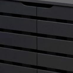 Baxton Studio Shirley Dark Gray Shoe Cabinet 12 Baxton Studio Shirley Dark Gray Shoe Cabinet -Baxton Studio Sales unnamed file 2209