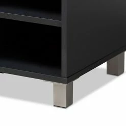 Baxton Studio Shirley Dark Gray Shoe Cabinet 13 Baxton Studio Shirley Dark Gray Shoe Cabinet -Baxton Studio Sales unnamed file 2210