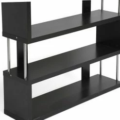 Baxton Studio Barnes 3-Shelf Bookcase 5 Baxton Studio Barnes 3-Shelf Bookcase -Baxton Studio Sales unnamed file 2229