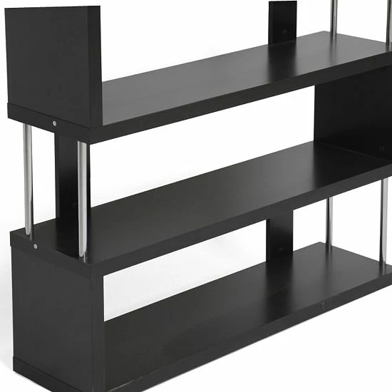 Baxton Studio Barnes 3-Shelf Bookcase 3 Baxton Studio Barnes 3-Shelf Bookcase - Image 3