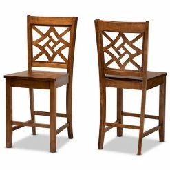 Baxton Studio Nicolette Counter Stool 2-piece Set Dark Brown Walnut 17 Baxton Studio Nicolette Counter Stool 2-piece Set Dark Brown Walnut -Baxton Studio Sales unnamed file 2305