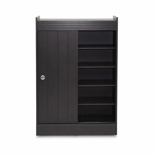Baxton Studio Shoe Rack Cabinet 3 Baxton Studio Shoe Rack Cabinet - Image 3