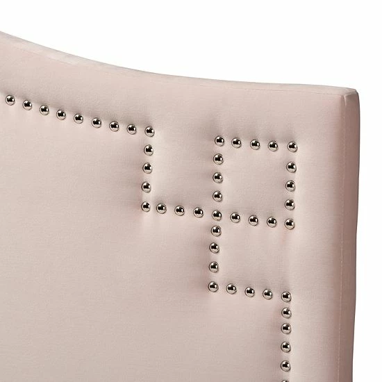 Baxton Studio Aubrey Headboard Pink 3 Baxton Studio Aubrey Headboard Pink - Image 3