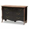 Baxton Studio Romilly Black Dresser