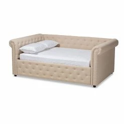 Baxton Studio Mabelle Light Grey Full Daybed Gray 11 Baxton Studio Mabelle Light Grey Full Daybed Gray -Baxton Studio Sales unnamed file 2385