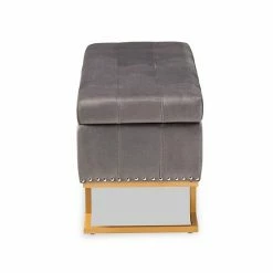 Baxton Studio Ellery Storage Ottoman Gray Gold 15 Baxton Studio Ellery Storage Ottoman Gray Gold -Baxton Studio Sales unnamed file 2406