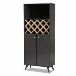 Baxton Studio Serafino Wine Cabinet Gray -Baxton Studio Sales unnamed file 2426