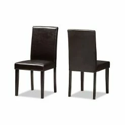 Baxton Studio Modern Solid Espresso Chair & Table Dining 5-piece Set 6 Baxton Studio Modern Solid Espresso Chair & Table Dining 5-piece Set -Baxton Studio Sales unnamed file 2429