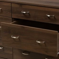 Baxton Studio Mid-Century 6-Drawer Walnut Dresser 5 Baxton Studio Mid-Century 6-Drawer Walnut Dresser -Baxton Studio Sales unnamed file 2432