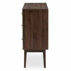 Baxton Studio Mid-Century 6-Drawer Walnut Dresser 6 Baxton Studio Mid-Century 6-Drawer Walnut Dresser -Baxton Studio Sales unnamed file 2433