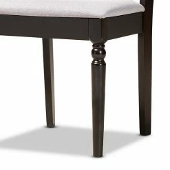 Baxton Studio Sadie Dining Table & Chair 5-piece Set -Baxton Studio Sales unnamed file 2440